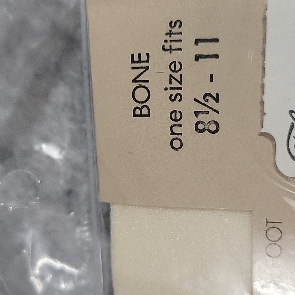 Vintage Adolfo Sheer Knee Hi NIP - Picture 5 of 5